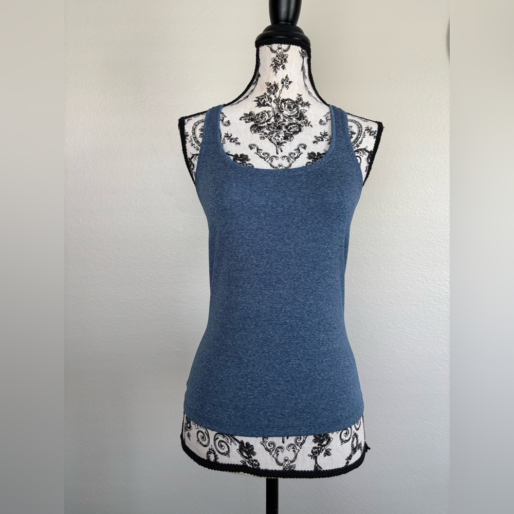 The North Face Women's Heather Blue Tank Top
